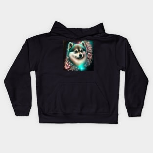 Shiny Pomsky Kids Hoodie